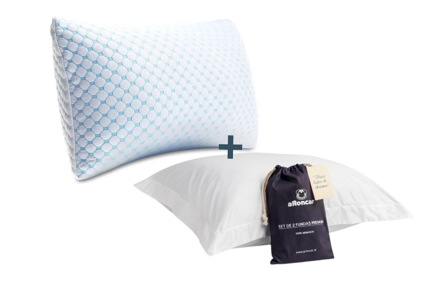 Almohada aRoncar + Funda Deluxe