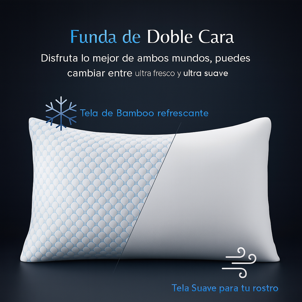 Almohada aRoncar+Espuma viscoelástica adicional