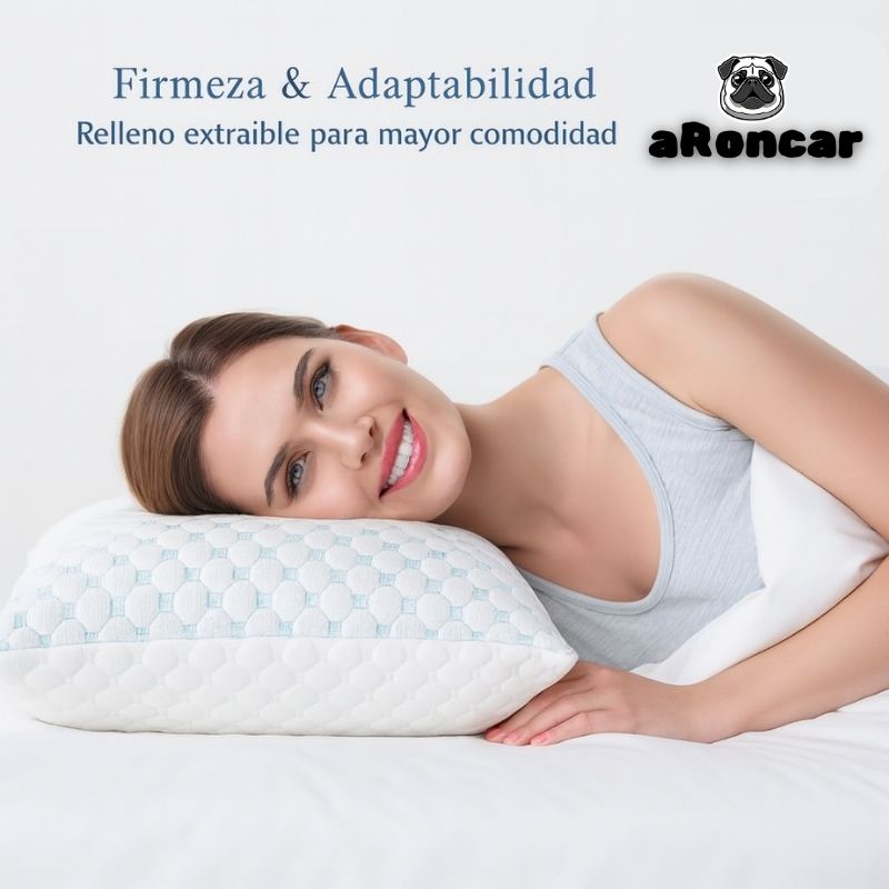 Almohada aRoncar+Espuma viscoelástica adicional