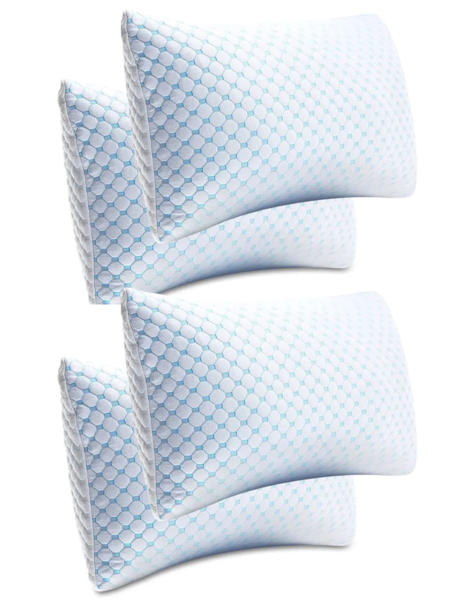 Full Pack 4 Almohadas Viscoelásticas Trituradas