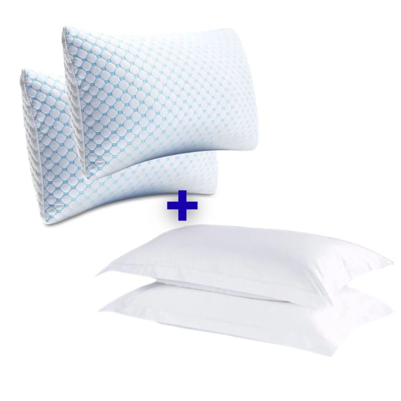 Pack de 2 Almohadas aRoncar + 2 Fundas Deluxe