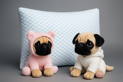 Almohada aRoncar + Pugcito de apego