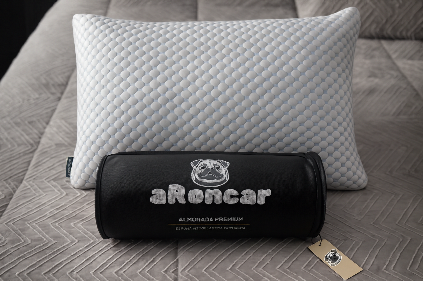 Almohada aRoncar+Espuma viscoelástica adicional