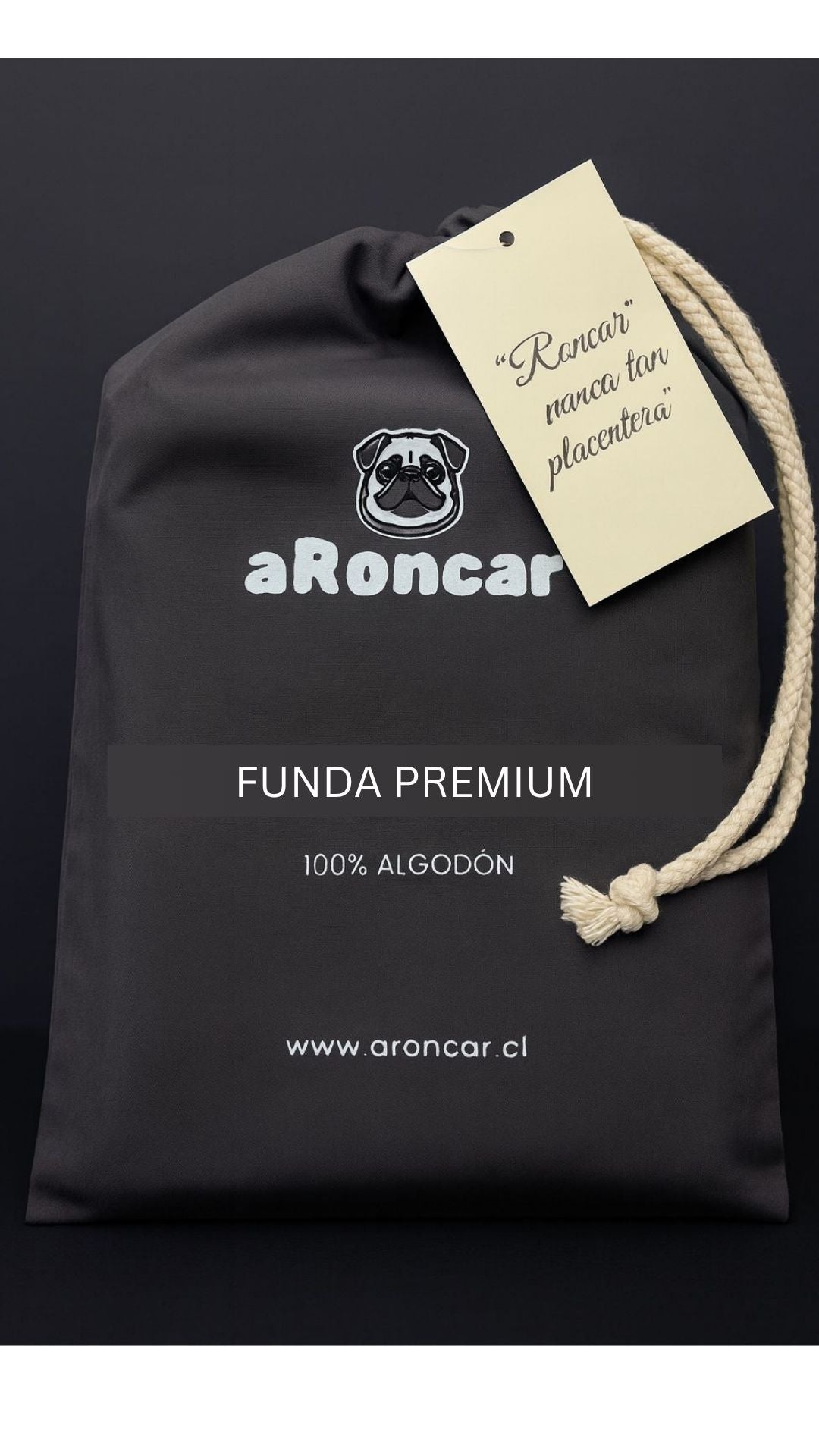 Funda de Almohada aRoncar 100% algodón DELUXE
